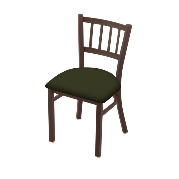 610 Contessa 18" Chair with Bronze Finish and Canter Pine Seat